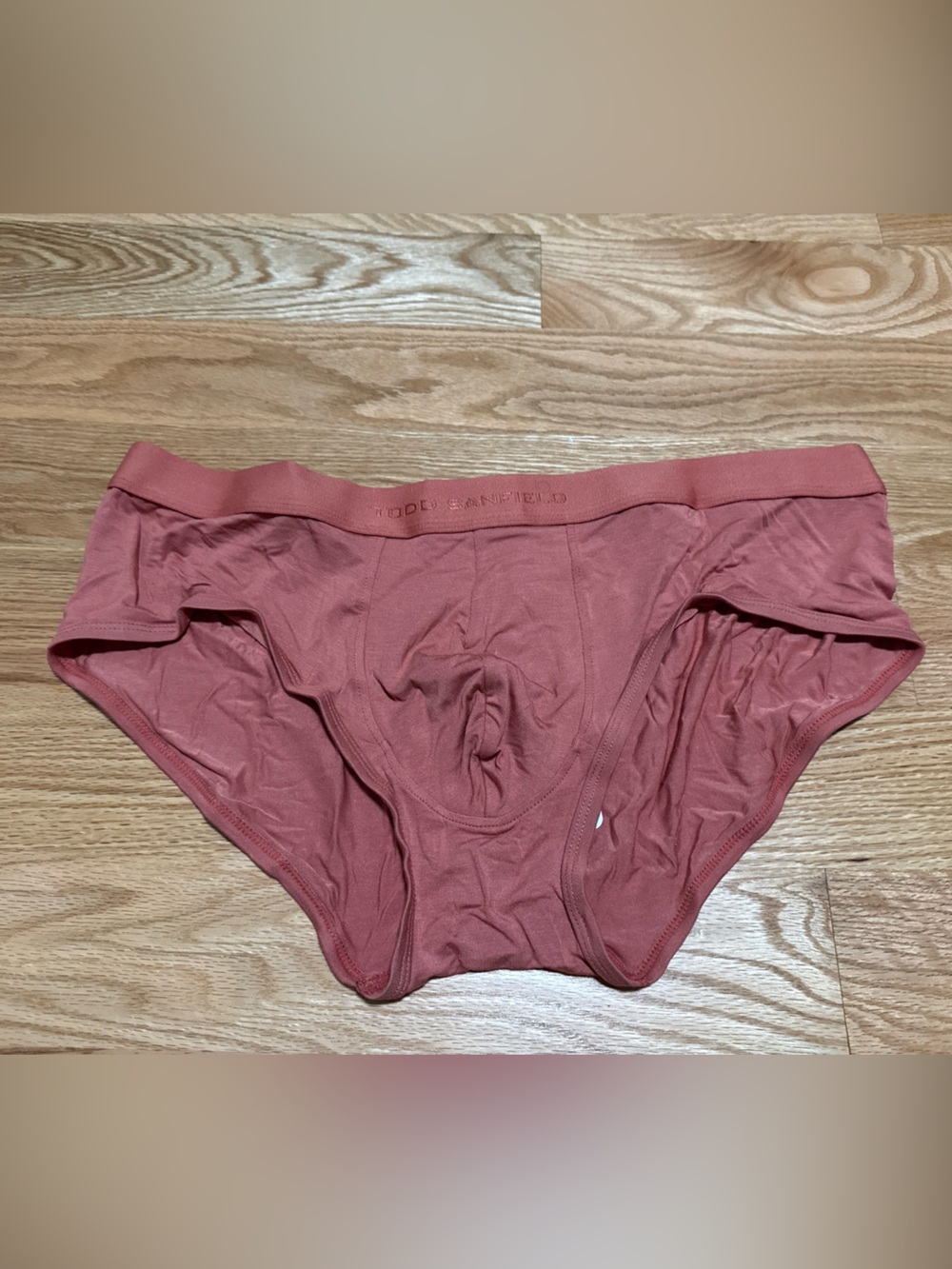 Men's Essential Hybrid Trunks in Dusty Rose